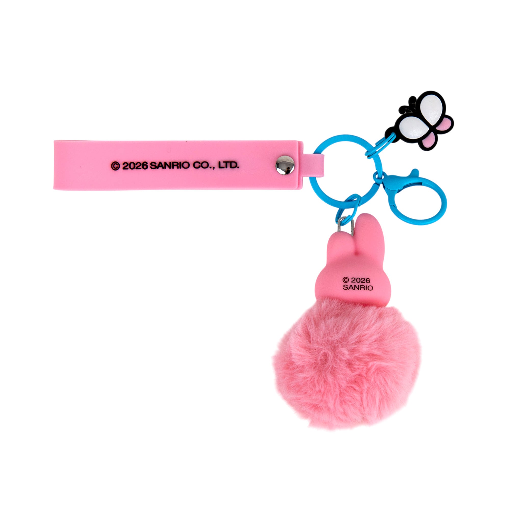 My Melody Pom-Pom Keyring