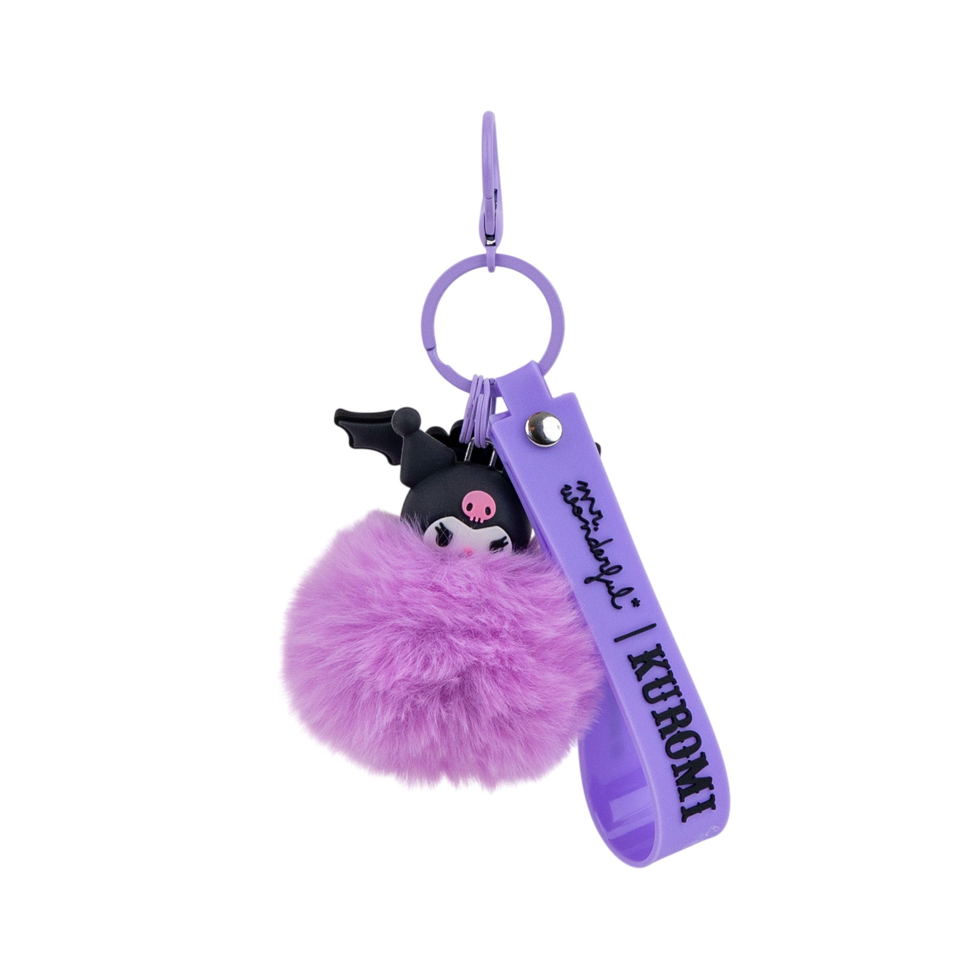 Portachiavi con pompon - Kuromi