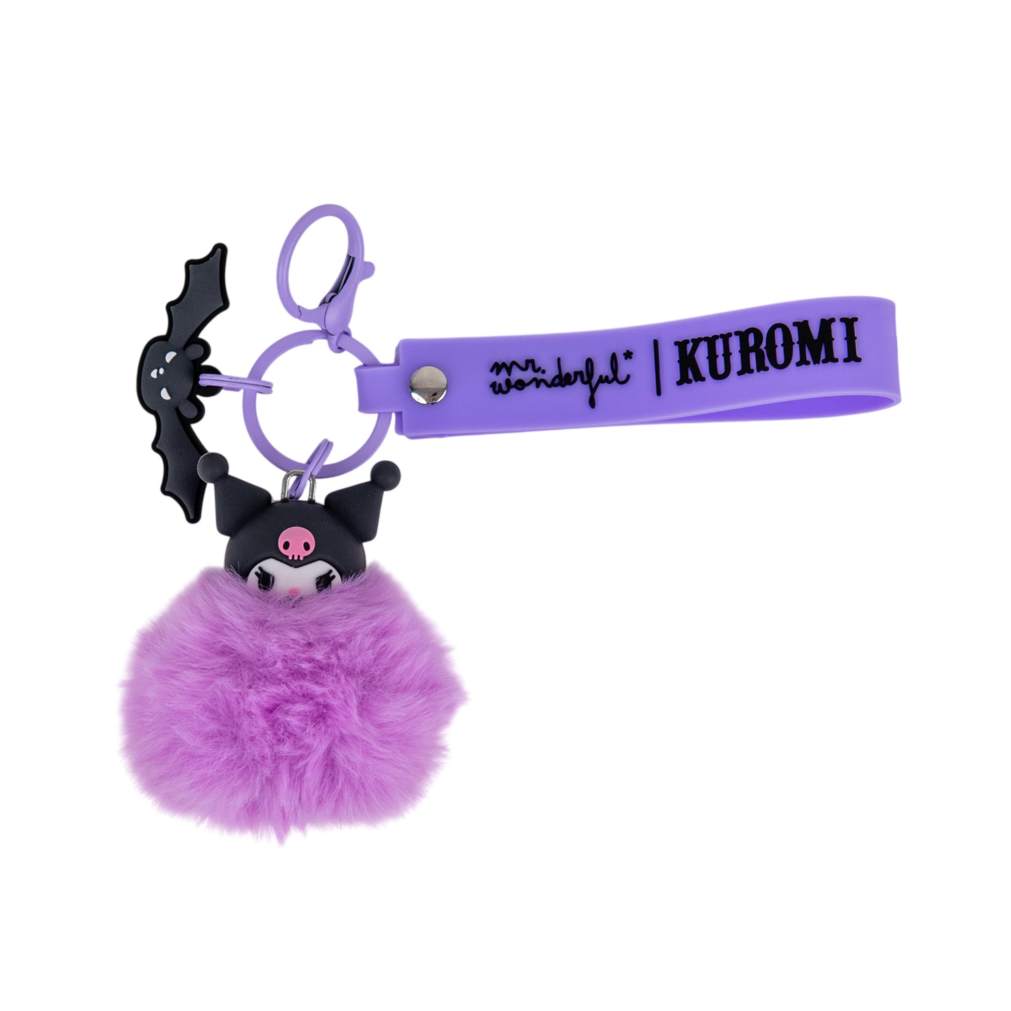 Portachiavi con pompon - Kuromi