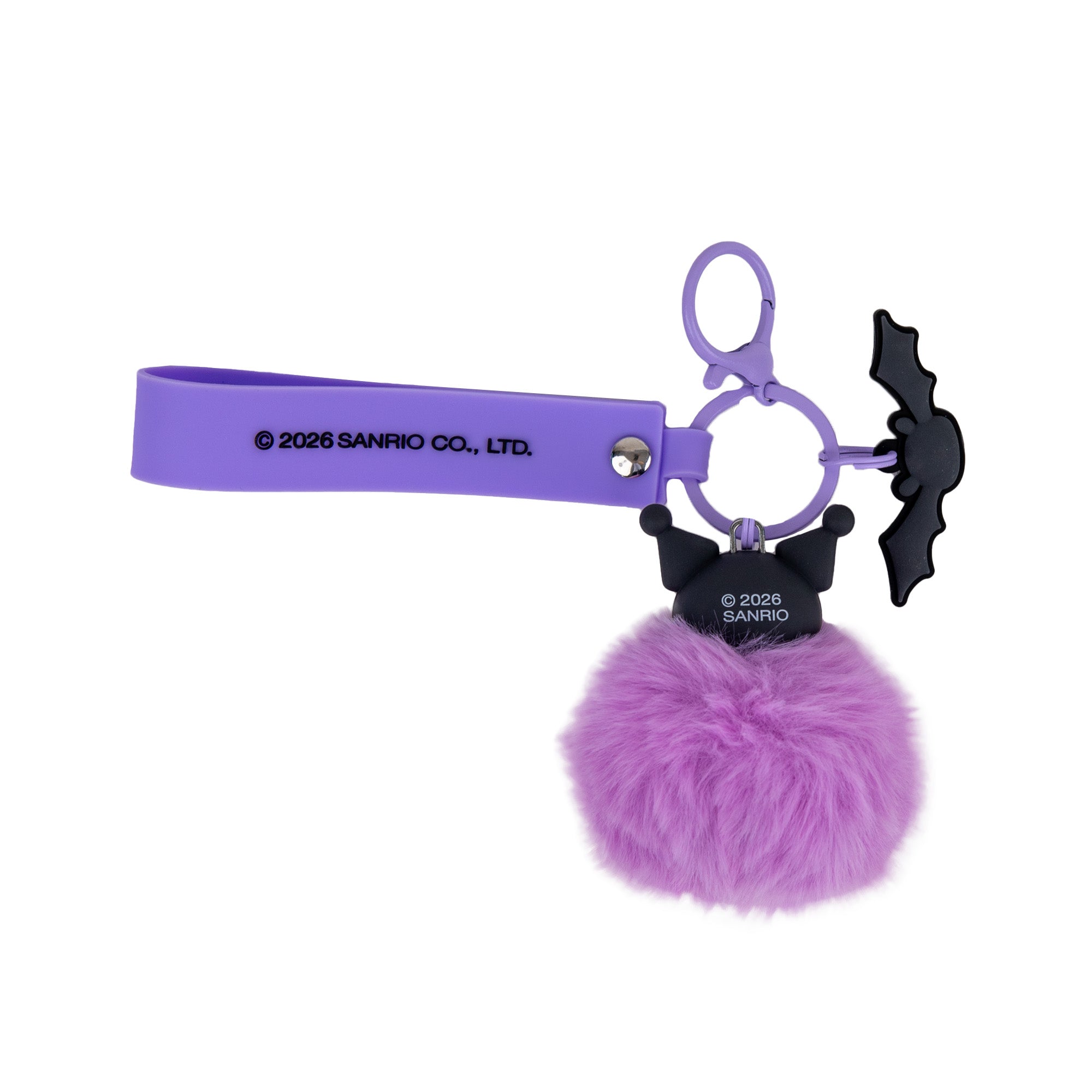 Portachiavi con pompon - Kuromi