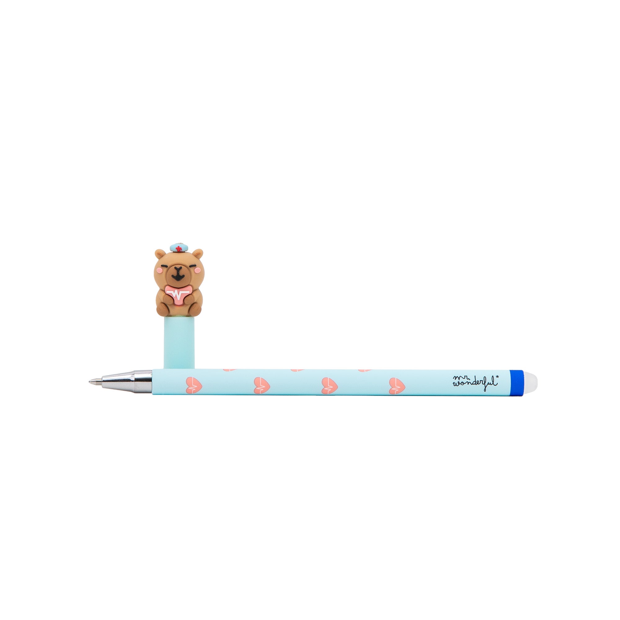 Boli Borrable Bo-Bo - Capibara Sanitario Corazón