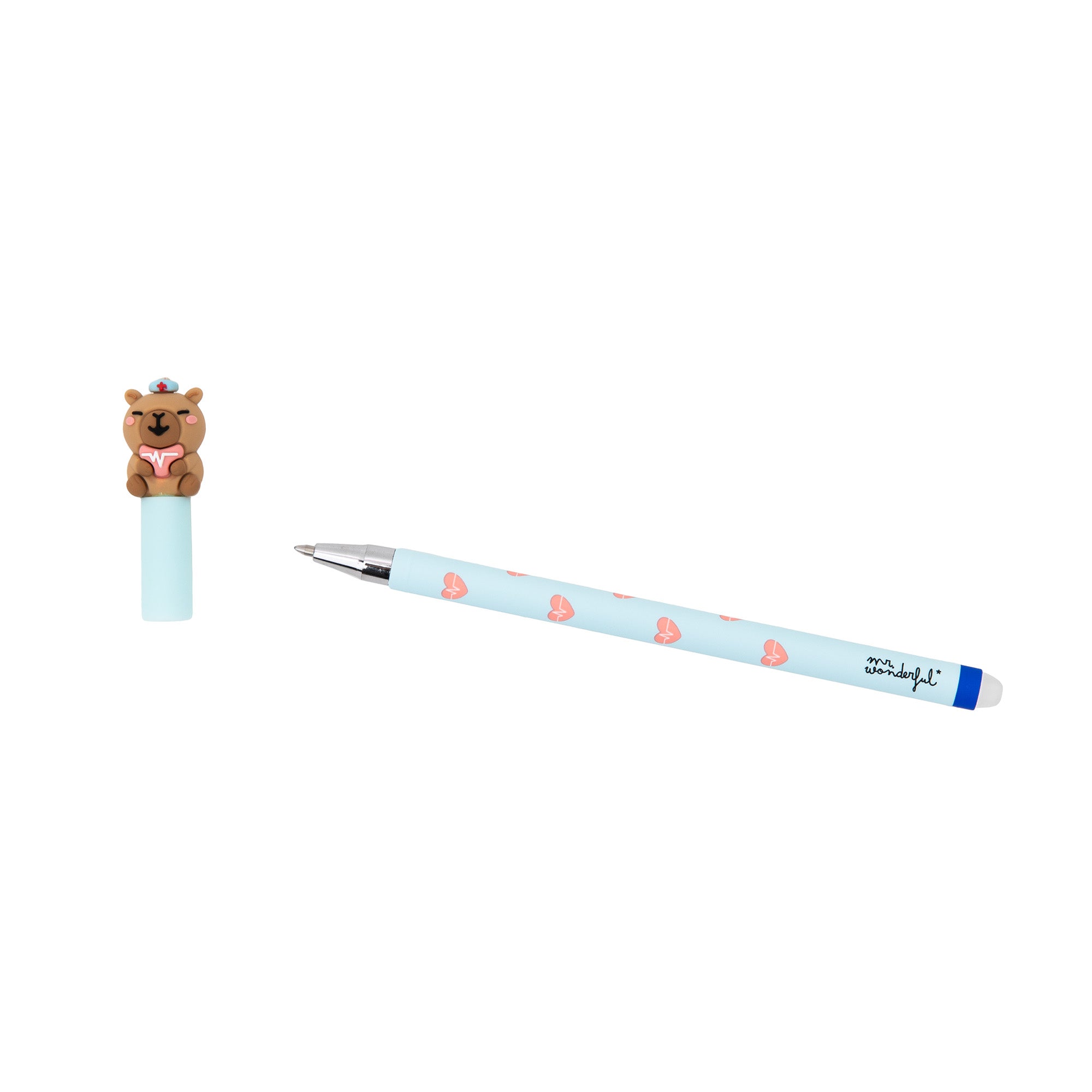 Boli Borrable Bo-Bo - Capibara Sanitario Corazón