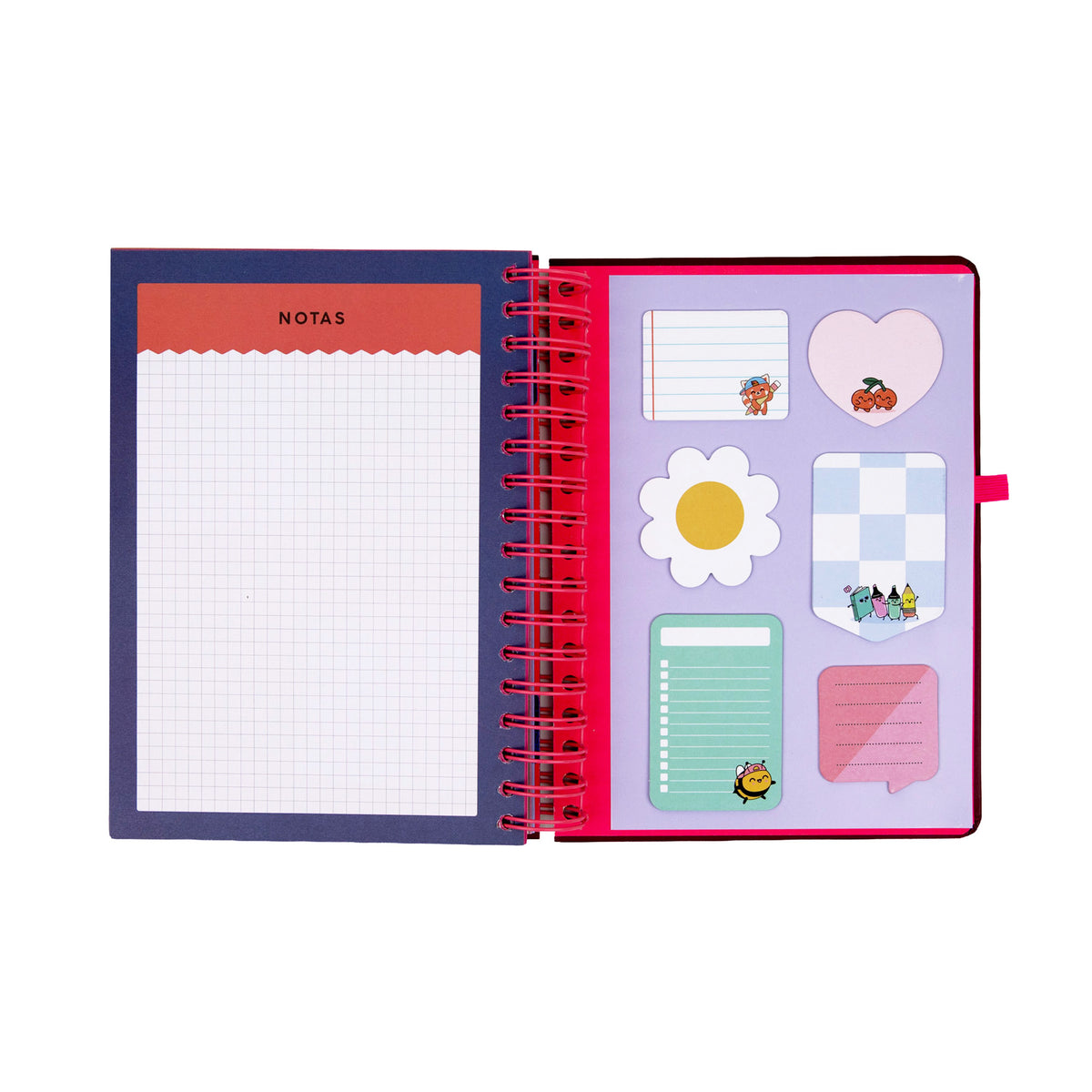 Agenda 2027 con 8 hojas de pegatinas Mr. Wonderful