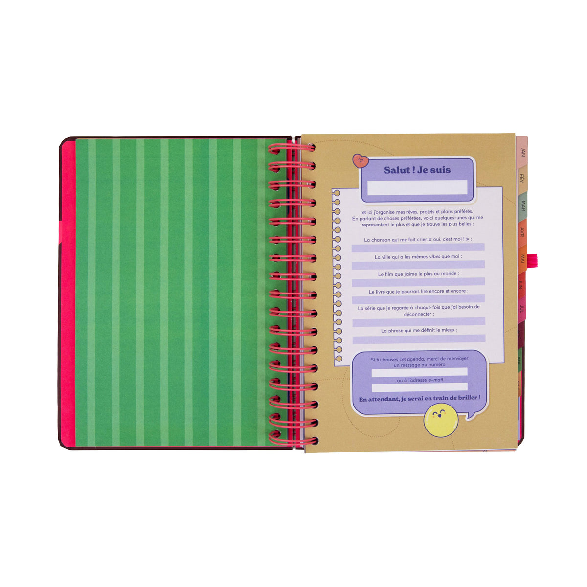 Agenda Journalier 2027 - Full aesthetic