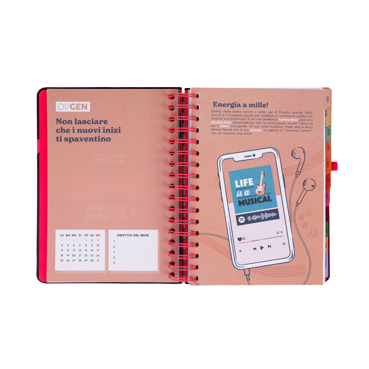 Agenda Giornaliera 2027 - Full aesthetic
