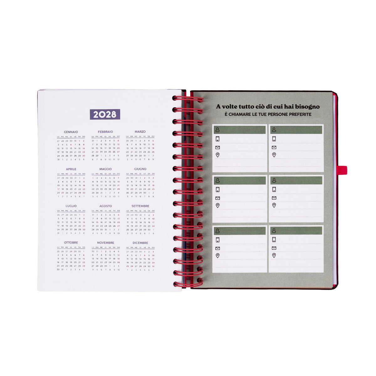 Agenda Giornaliera 2027 - Full aesthetic
