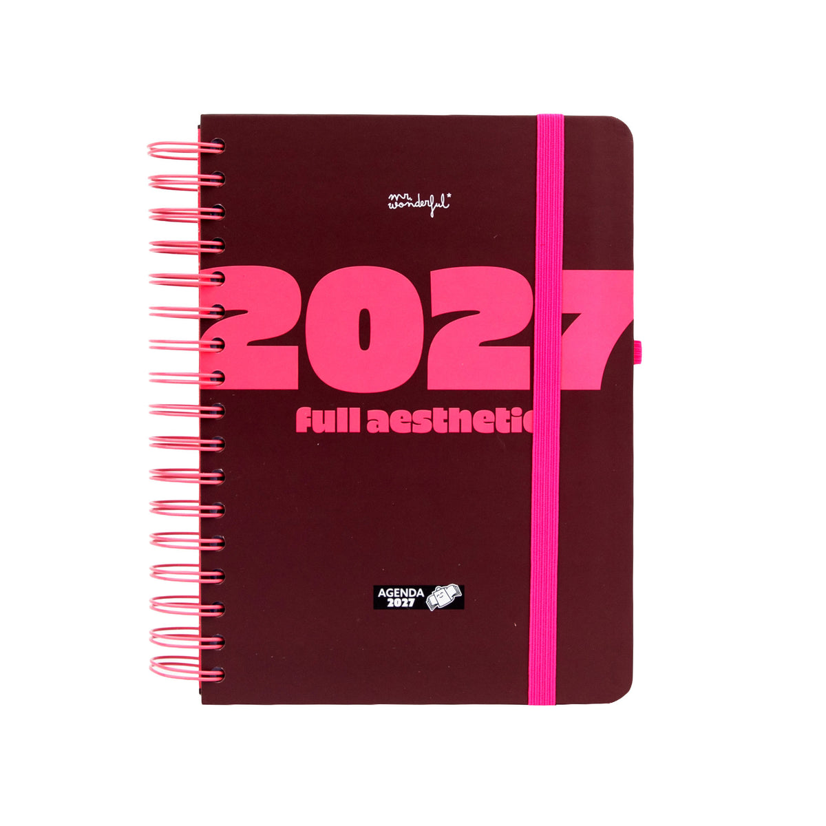 Agenda Diária  2027 - Full aesthetic
