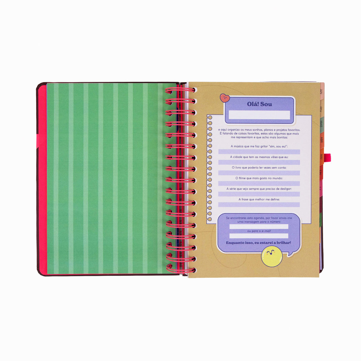Agenda Diária  2027 - Full aesthetic