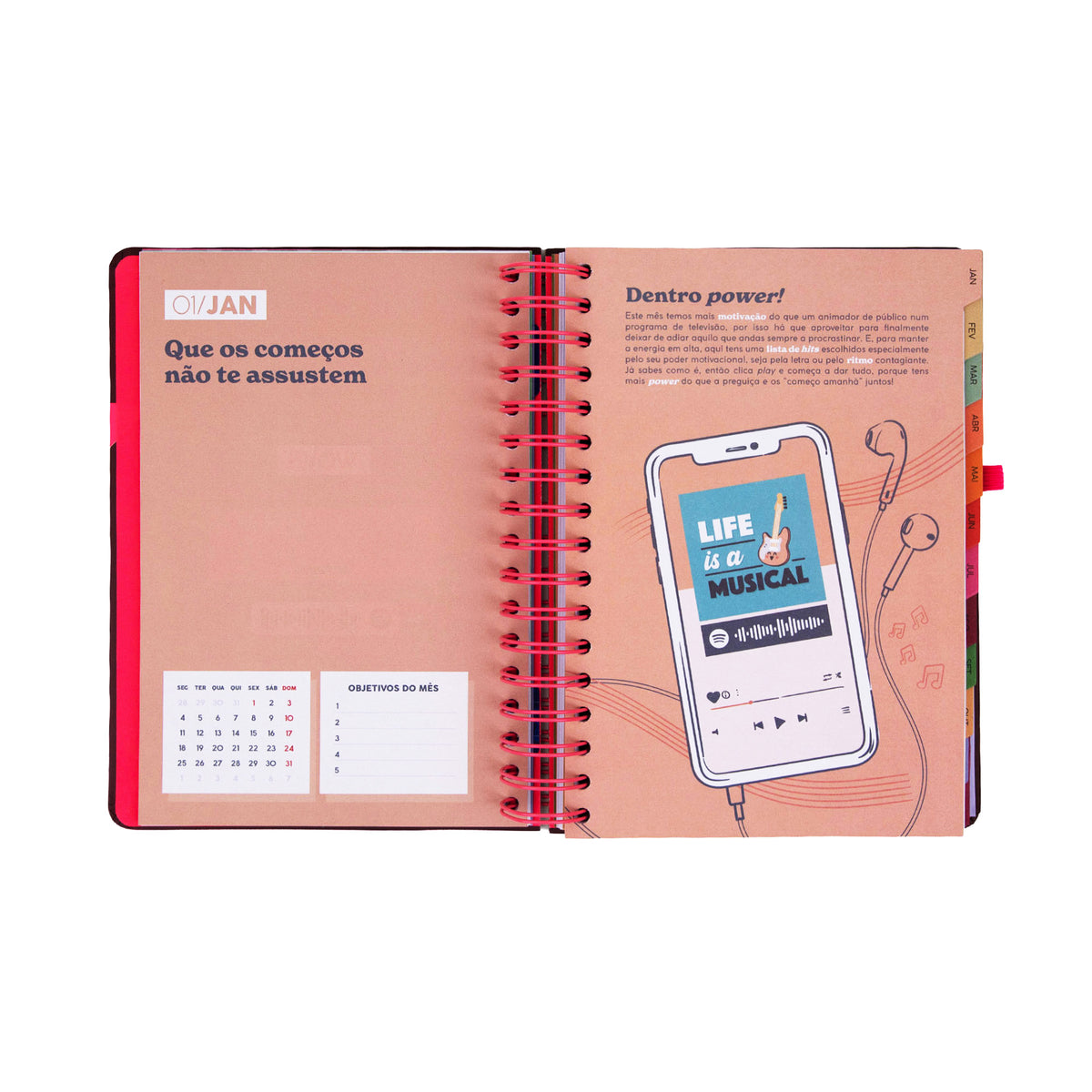 Agenda Diária  2027 - Full aesthetic