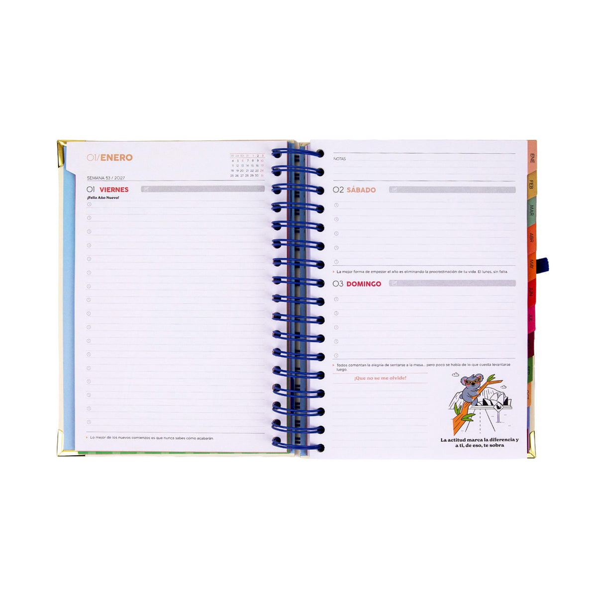 Agenda Diaria 2027 Mr. Wonderful - Lo Pienso, Lo Creo