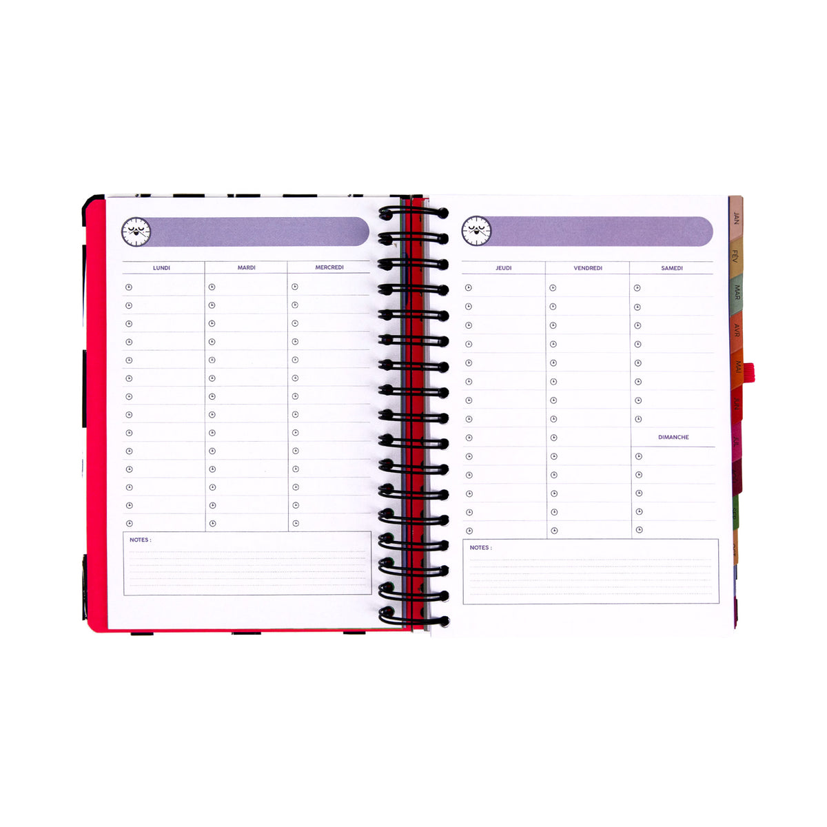 Agenda Journalier 2027 - Aujourd'hui, sans pression