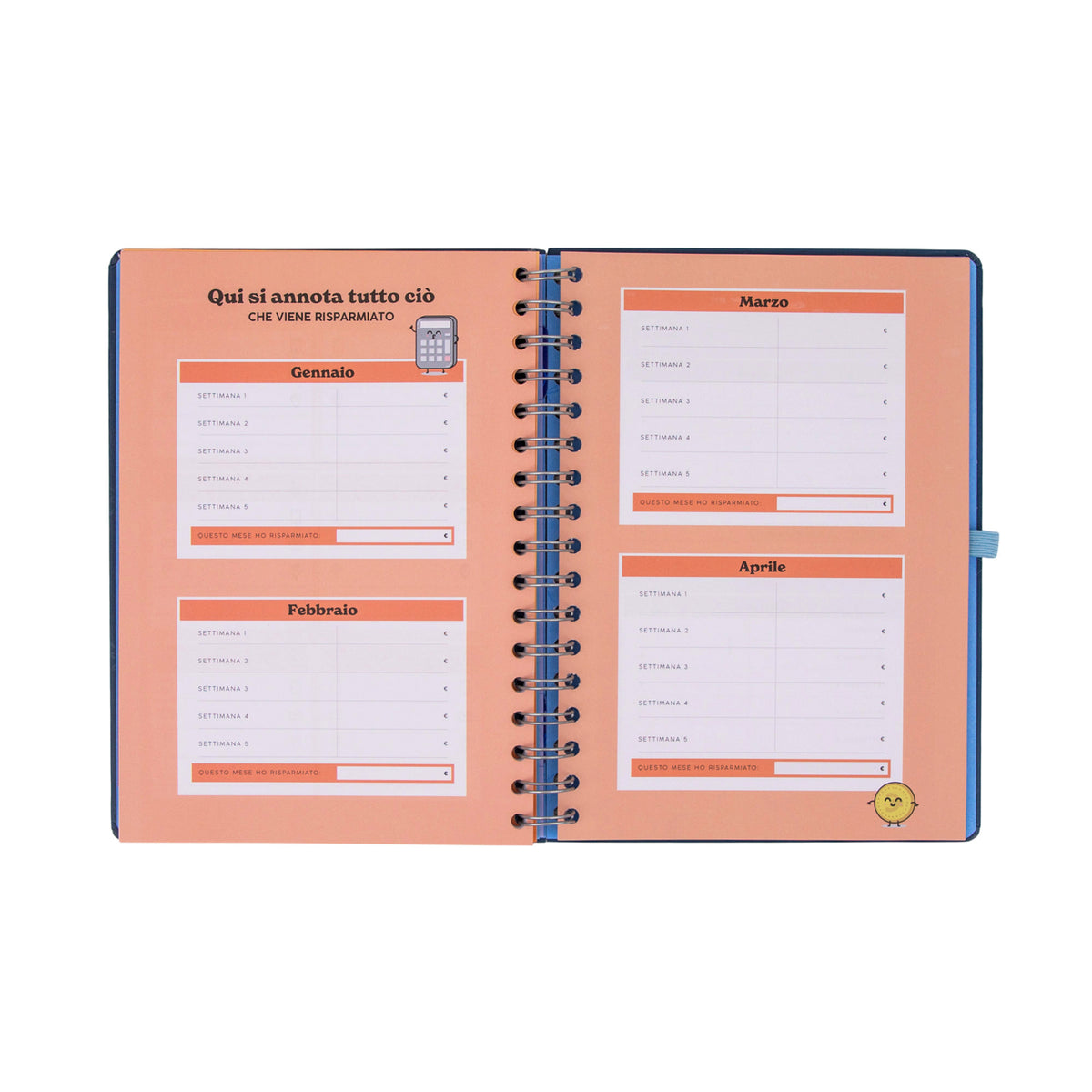 Agenda settimanale grande Mr. Wonderful 2027