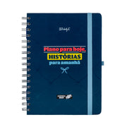 Agenda semanal 2027 Mr. Wonderful Plano para hoje, histórias para amanhã