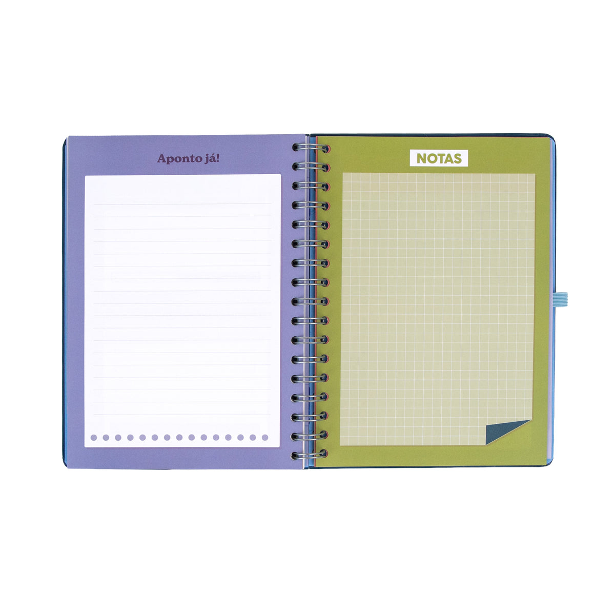 Agenda 2027 com 8 folhas de autocolantes Mr. Wonderful