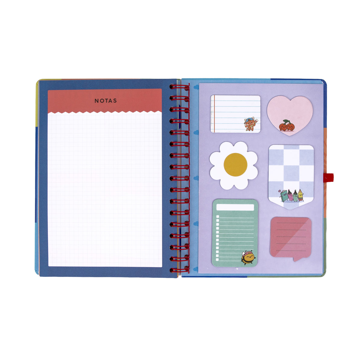 Agenda Mr. Wonderful 2027 con notas adhesivas