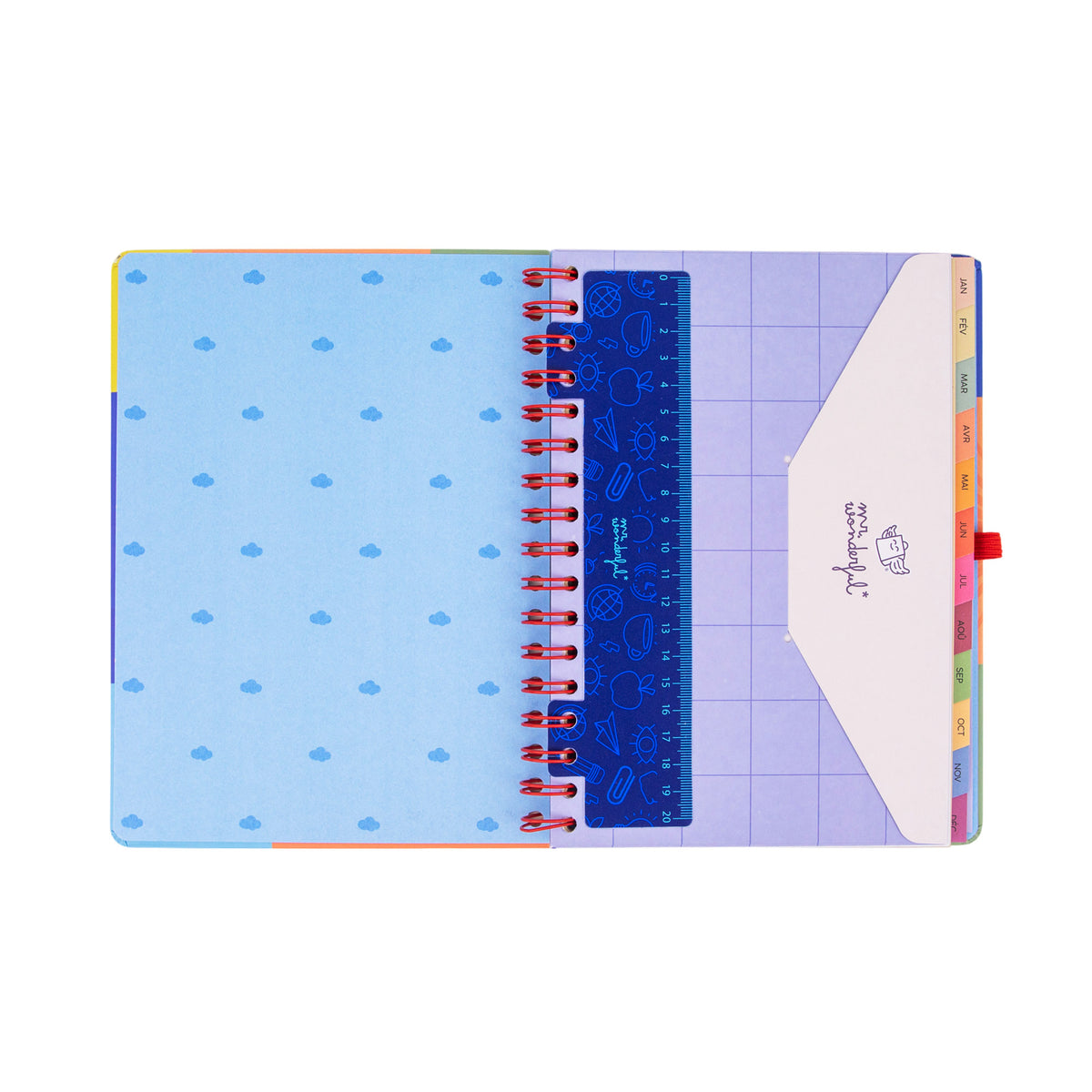 Agenda Dans mon monde 2027 Mr. Wonderful