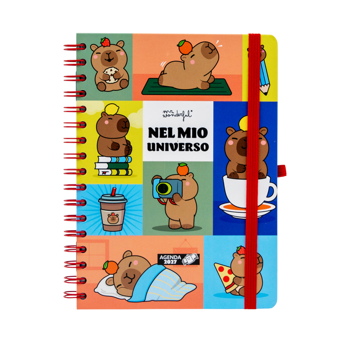 Agenda settimanale 2027 Mr. Wonderful