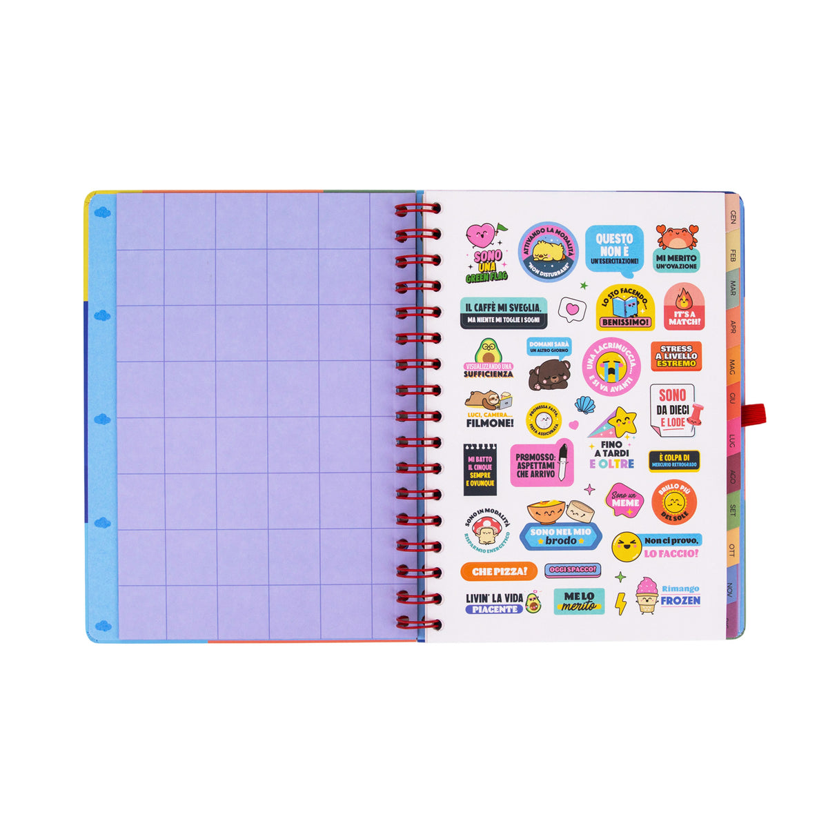 Agenda settimanale Mr. Wonderful Nel mio universo