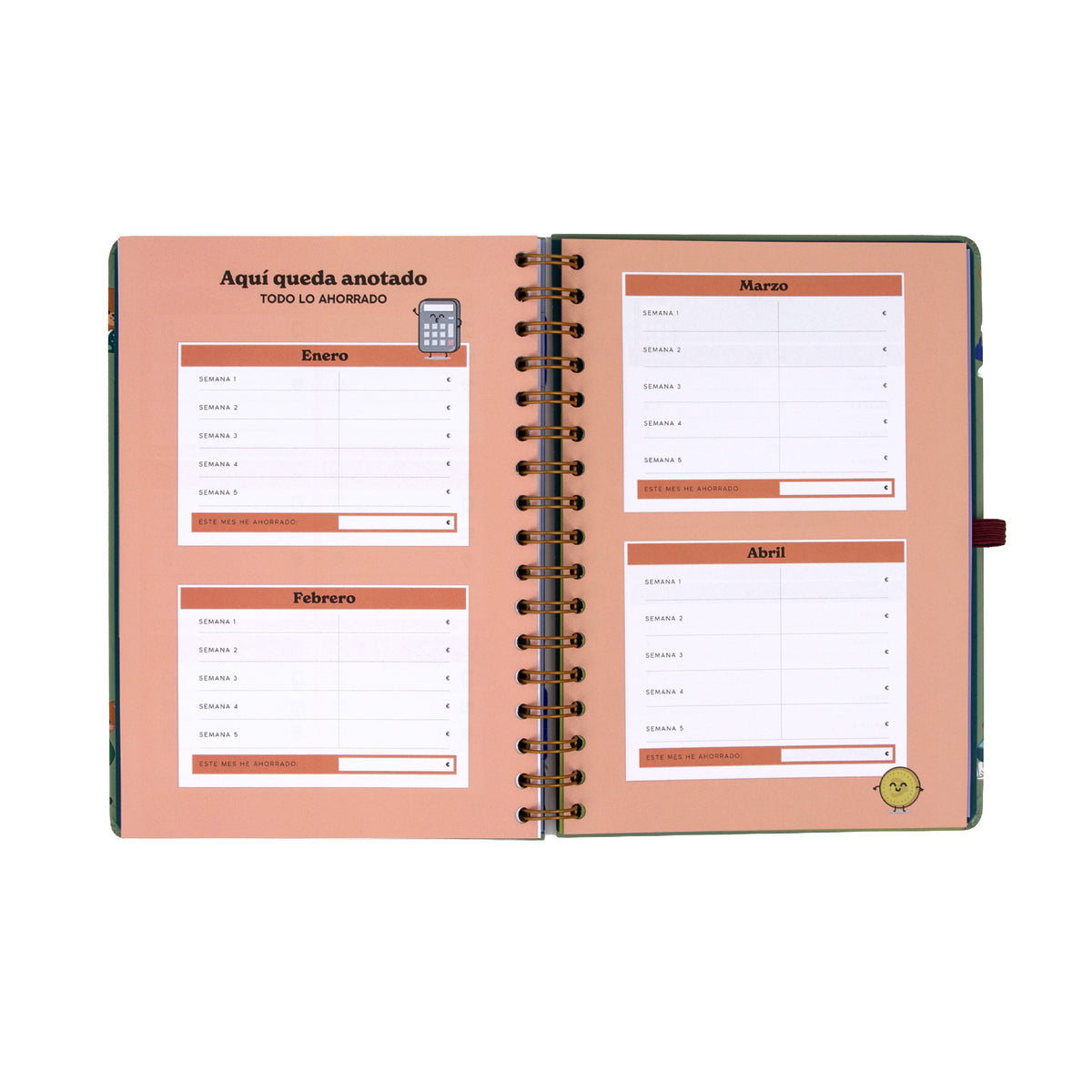 Agenda compacta semanal Mr. Wonderful 2027