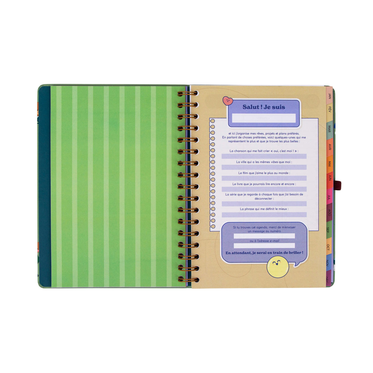 Agenda journalier Mr. Wonderful 2027
