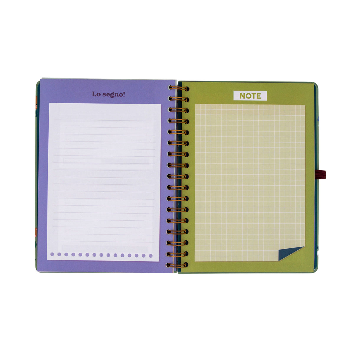 Agenda giornaliera piccola con 368 pagine Mr. Wonderful