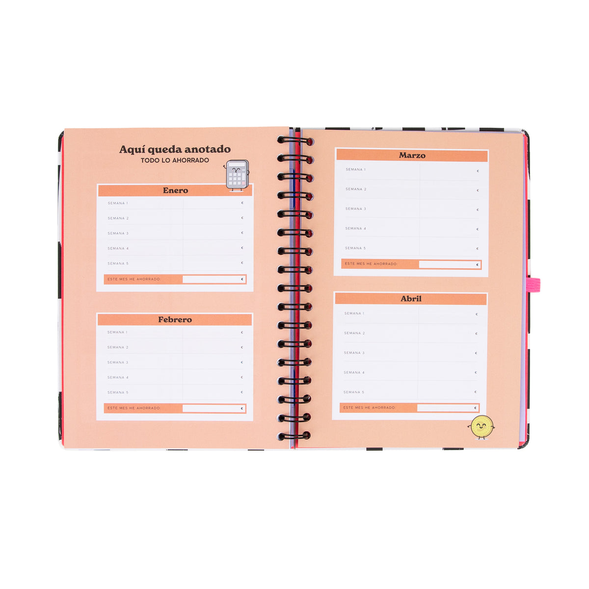 Agenda compacta semanal Mr. Wonderful 2027