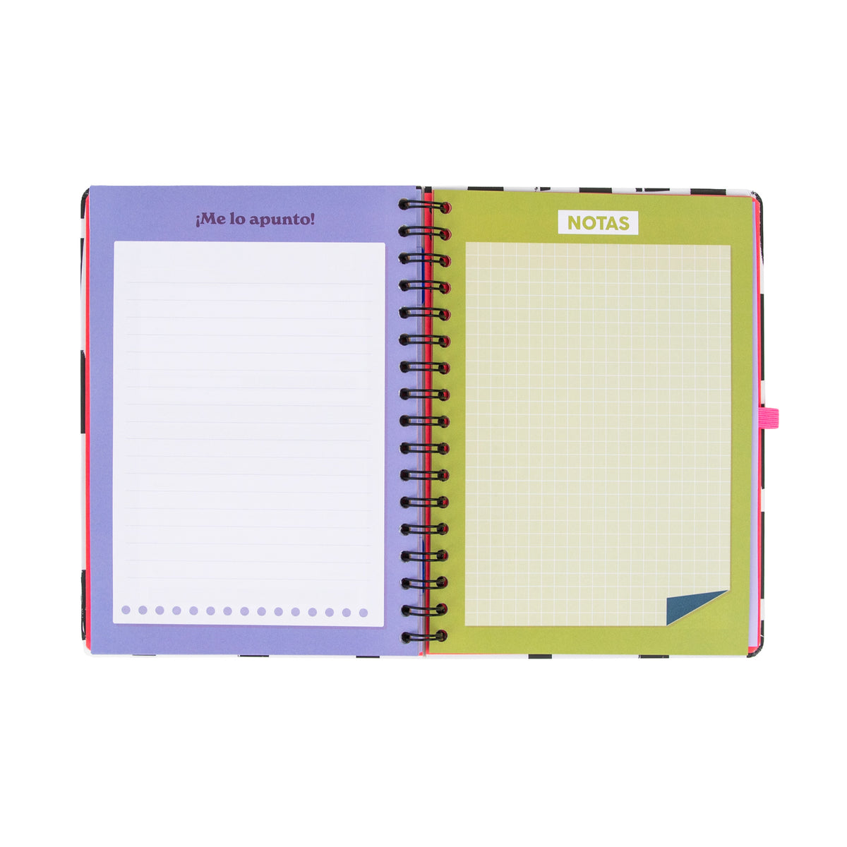 Agenda 2027 con 8 hojas de pegatinas Mr. Wonderful