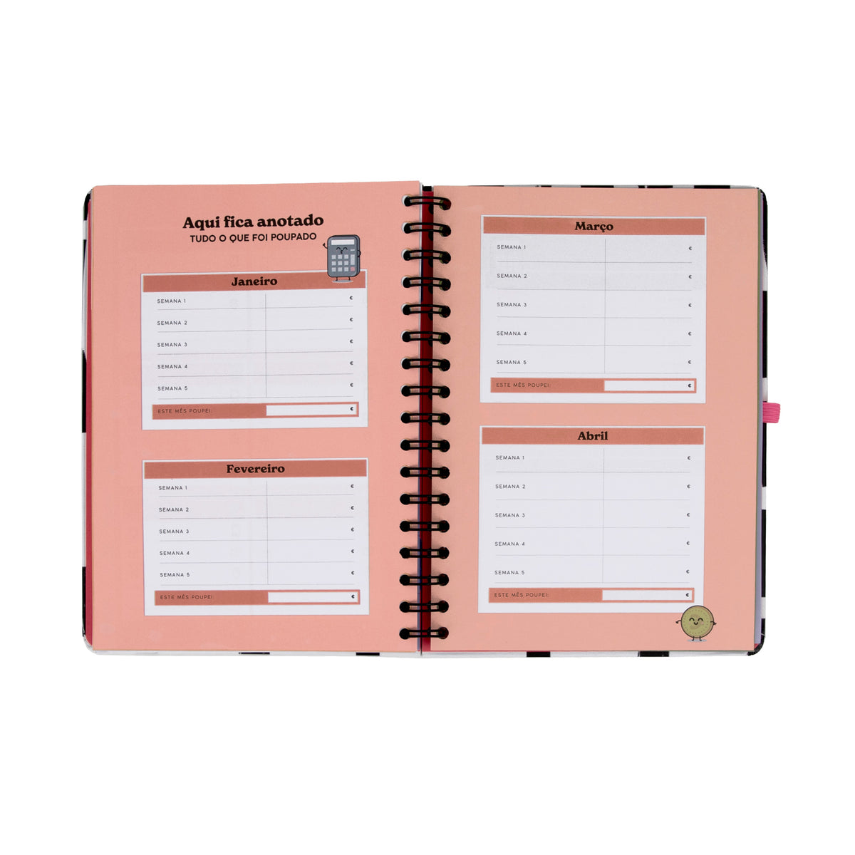 Agenda compatta settimanale Mr. Wonderful 2027