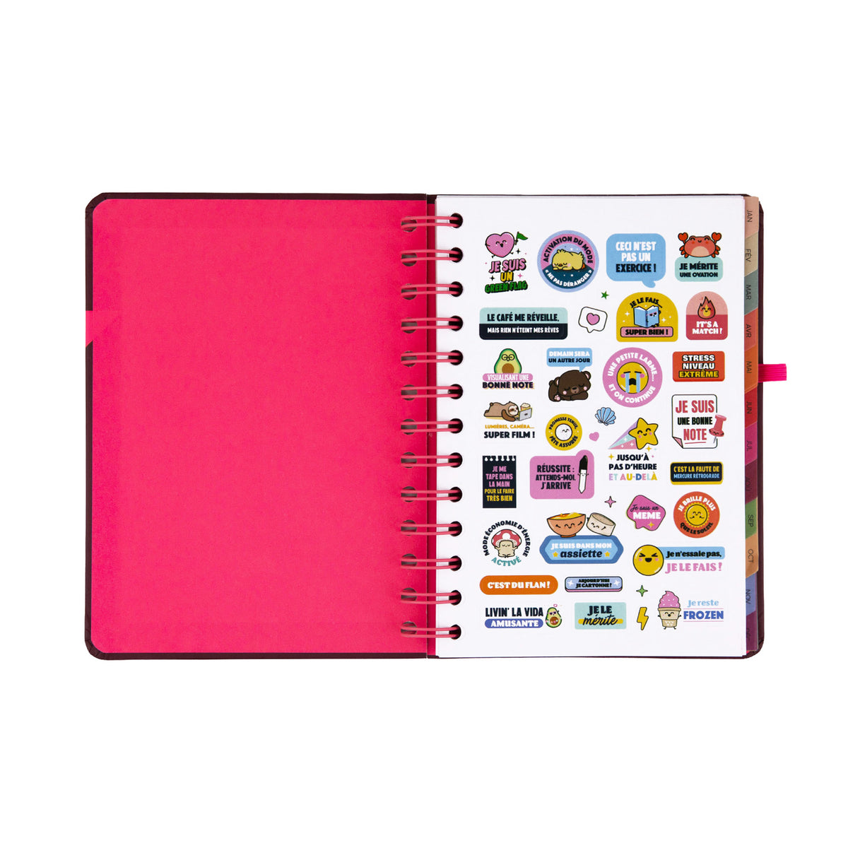 Agenda Full Aesthetic 2027 Mr. Wonderful