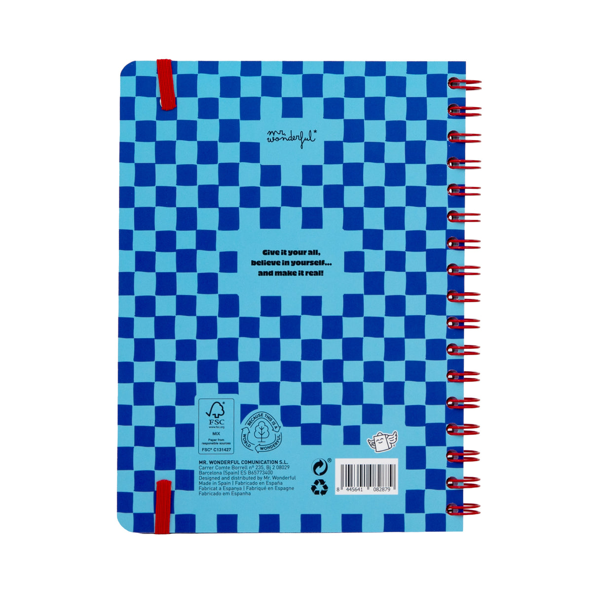 Multilingual weekly planner 2027 Mr. Wonderful - Oh La la