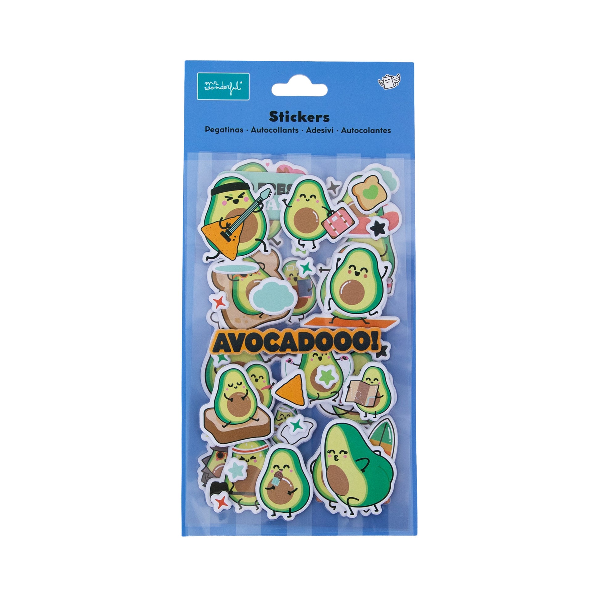 Pegatinas Aguacate | Mr. Wonderful