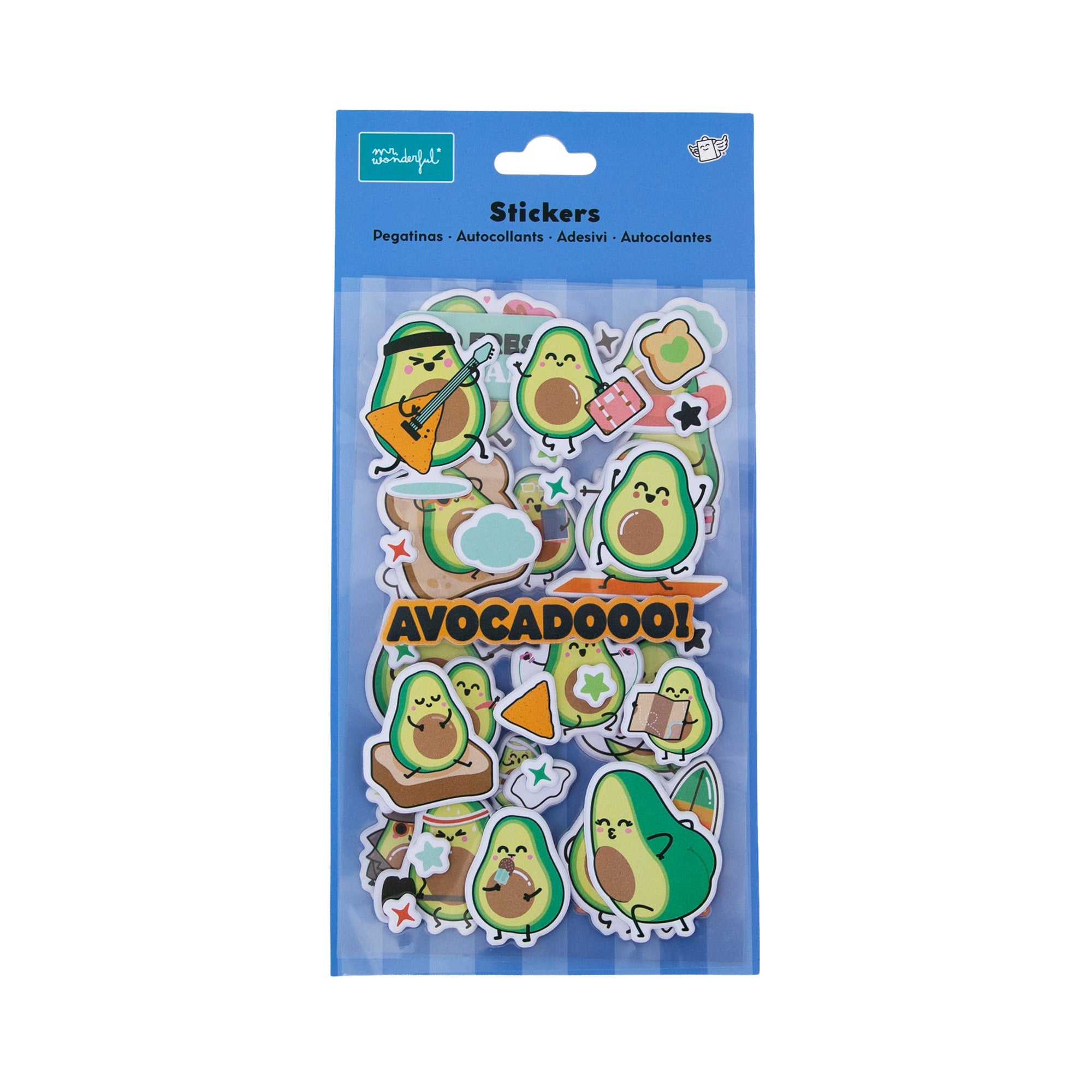 Pegatinas Aguacate | Mr. Wonderful
