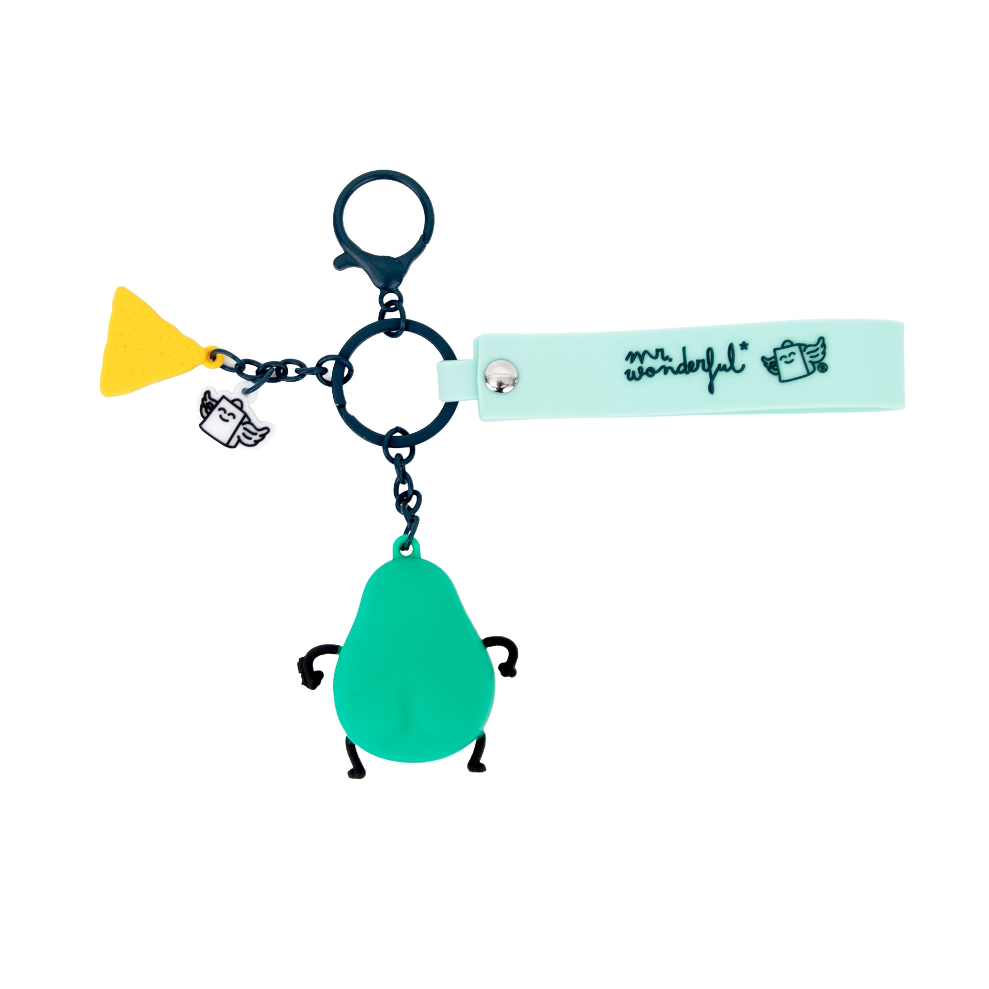 Llavero con charm Aguacate - Too fresh to care