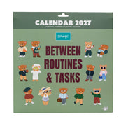 Calendario Between Routines & Tasks Mr. Wonderful