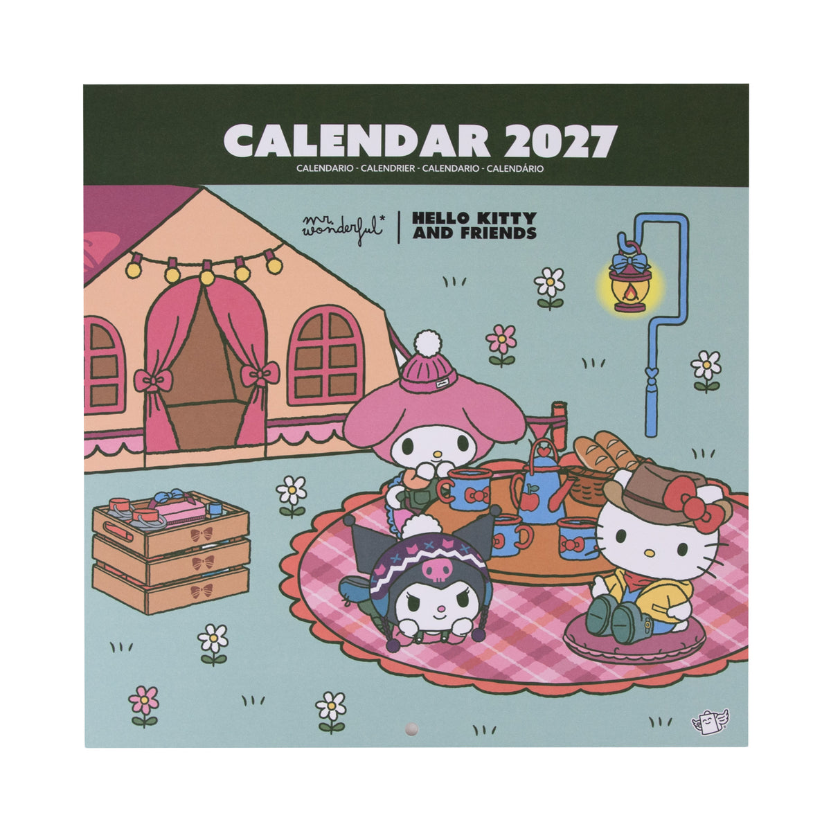 Calendario póster 2027 Mr. Wonderful