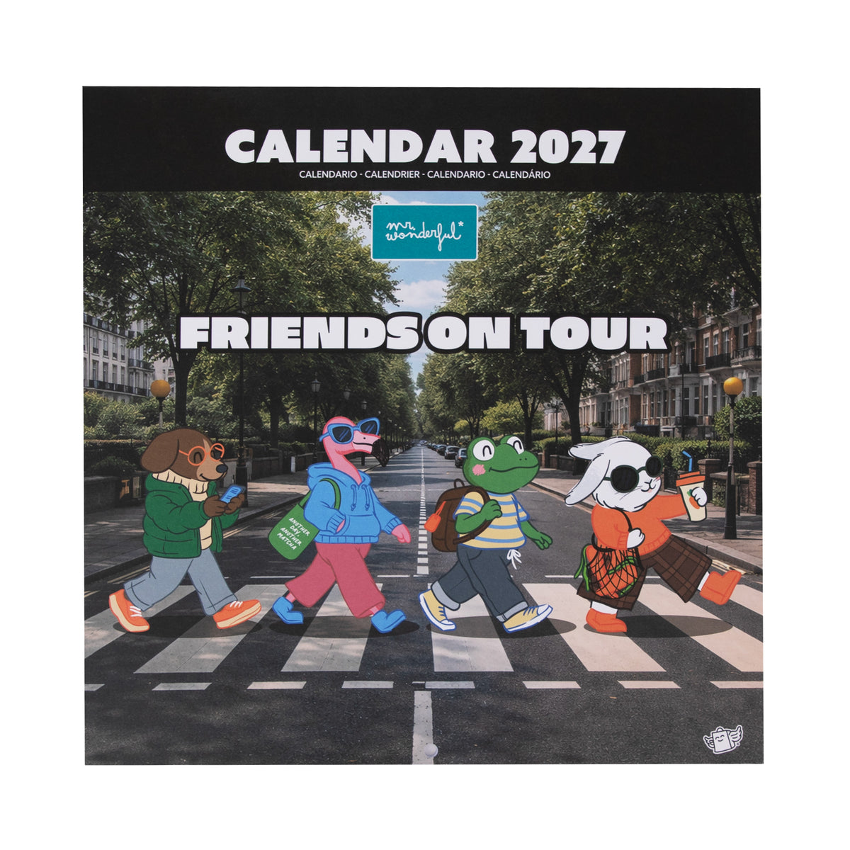 Calendario póster de pared 2027 Mr. Wonderful