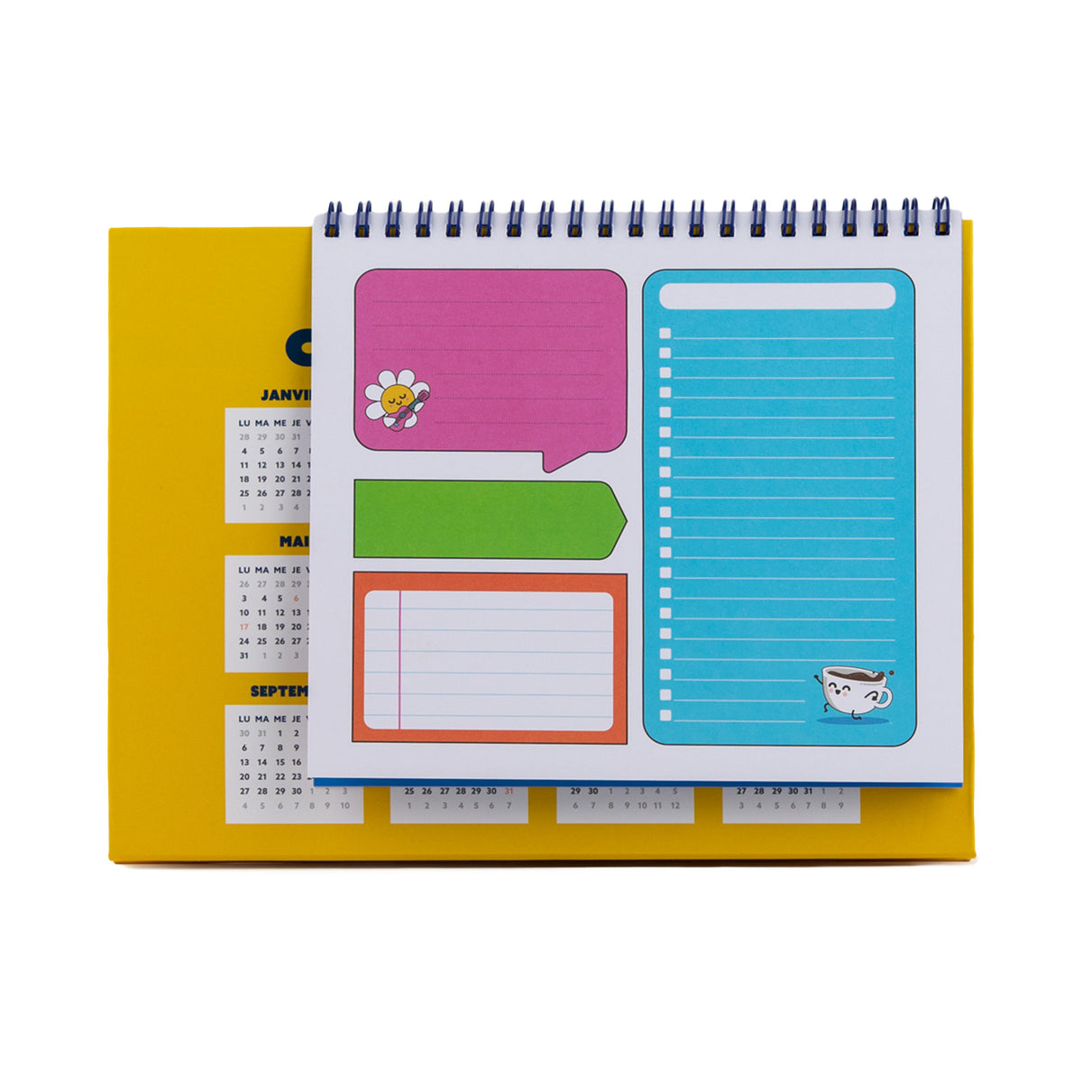 Calendrier Mr. Wonderful pour bureau 2027 
