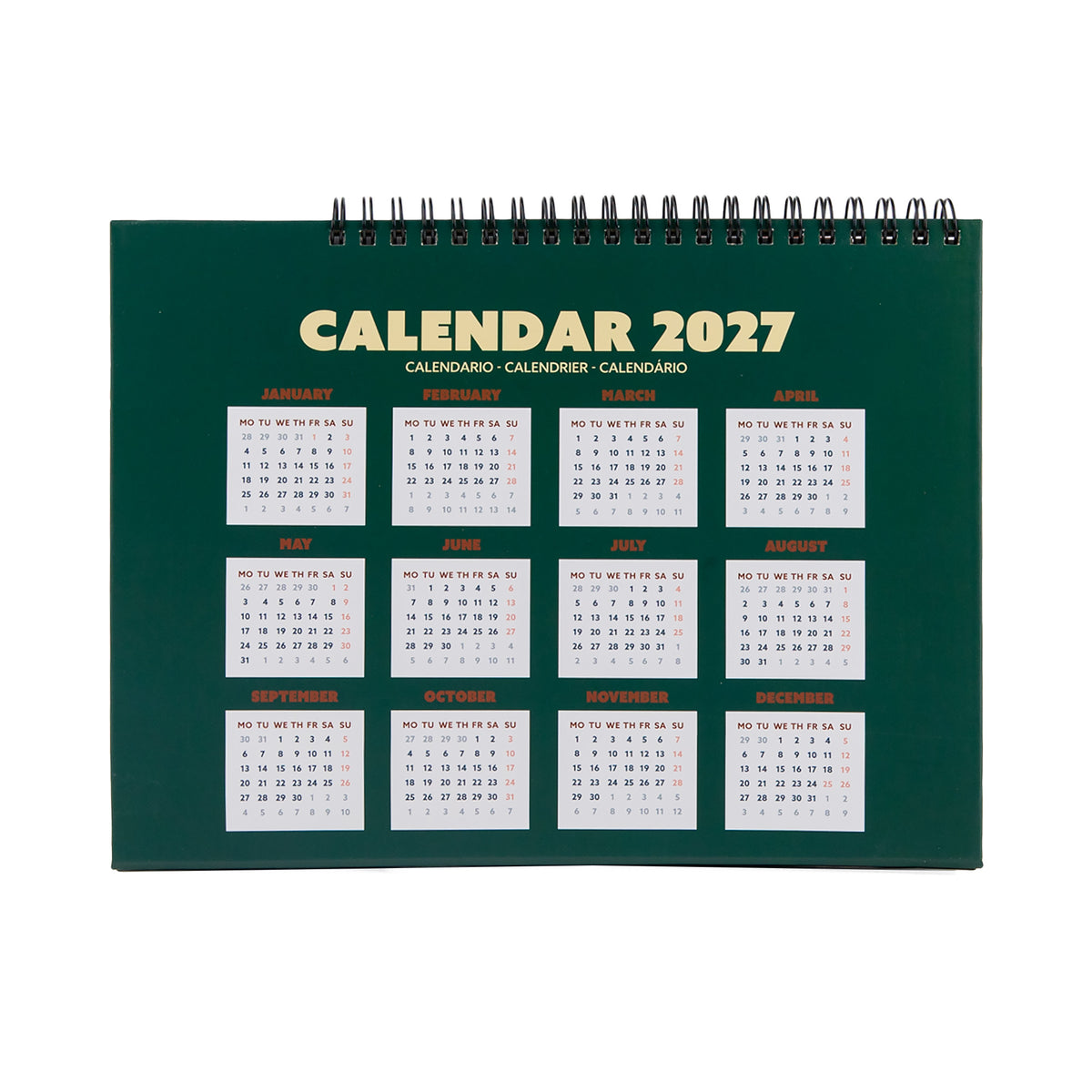 Mr. Wonderful desk calendar 2027 | Mr. Wonderful 