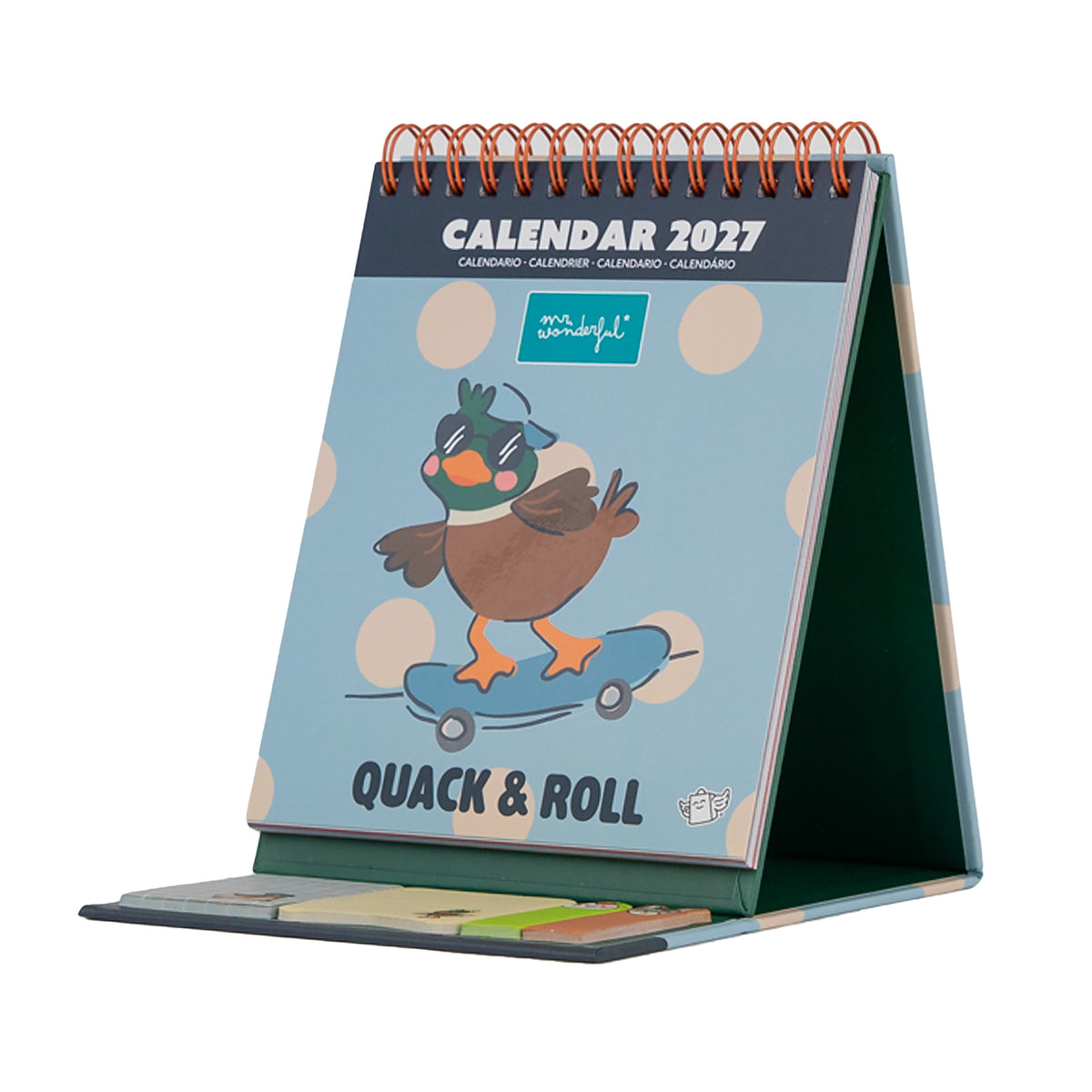 Calendario de mesa 2027 Mr. Wonderful