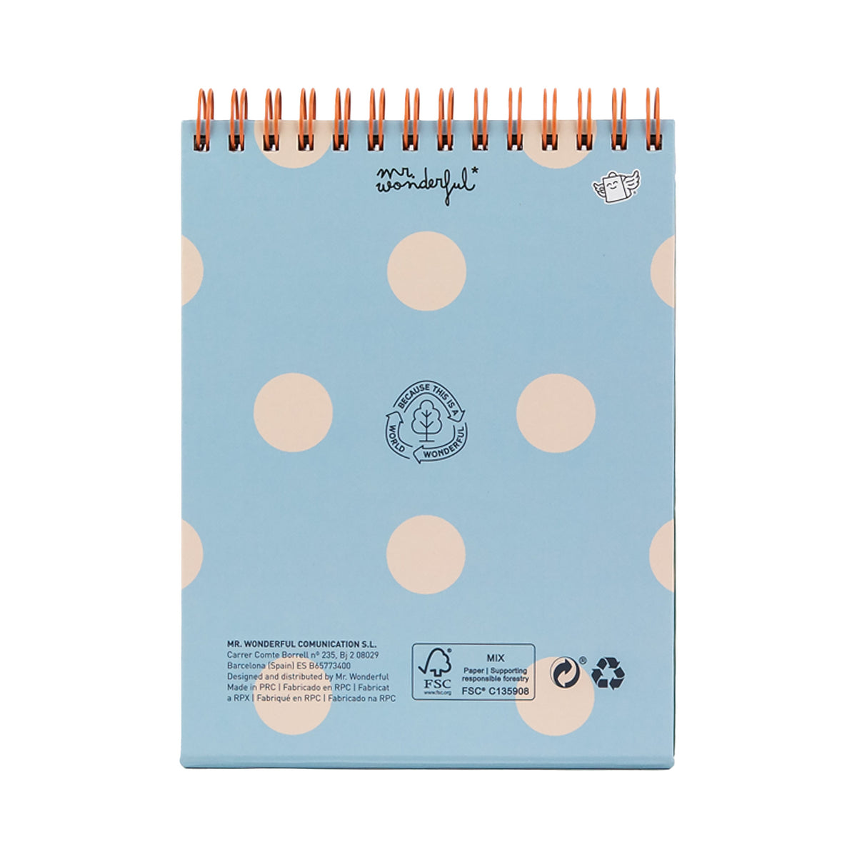 Calendario de sobremesa 2027 con diseño de pato | Mr. Wonderful 