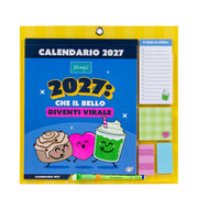 Calendario magnetico da parete 2027 Che il bello diventi virale | Mr. Wonderful 