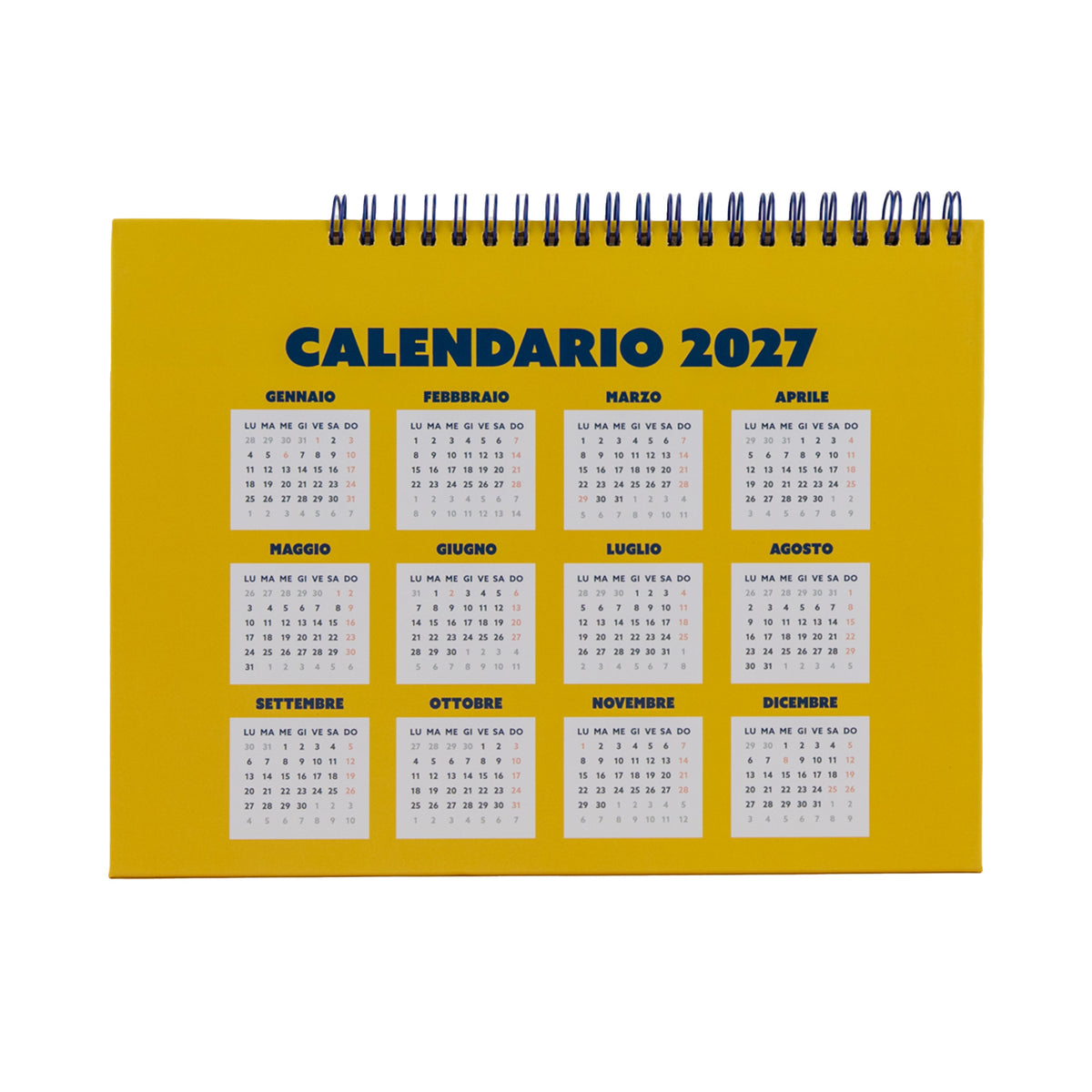 Calendario da tavolo 2027 Mr. Wonderful