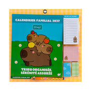 Calendrier mural magnétique familial 2027 Tribu organisée sérénité assurée | Mr. Wonderful 