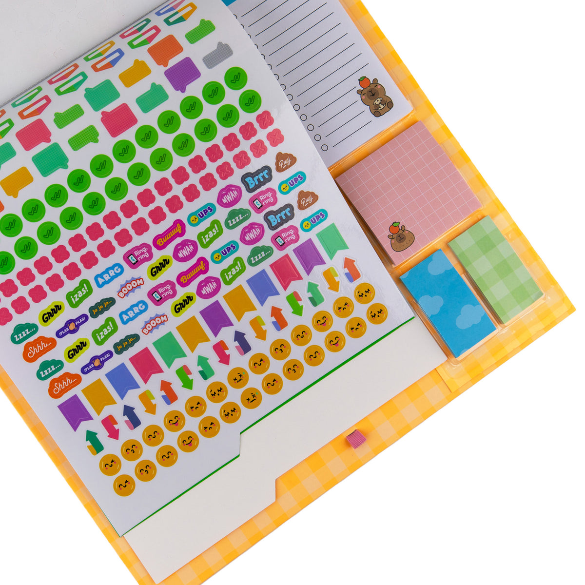 Calendrier 2027 avec blocs de notes adhésives | Mr. Wonderful