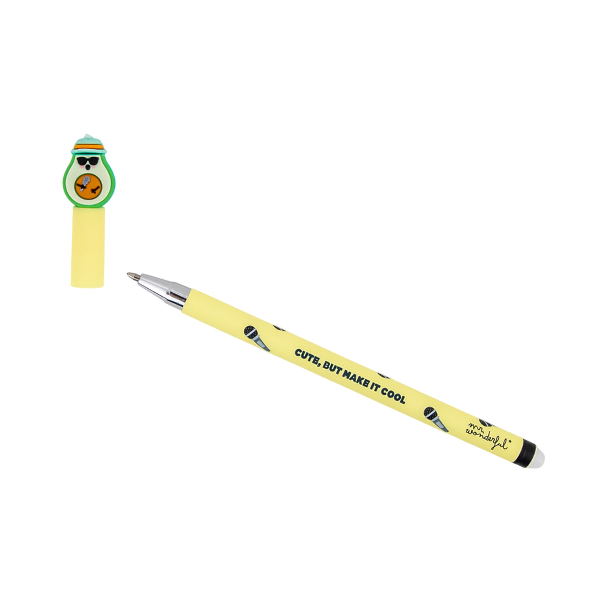 Bo-Bo Erasable Pen Avocado - Cute but Make It Cool