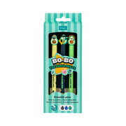 Set of 3 Bo-Bo Erasable Pens - Avocado Microphone + Guitar + Headphones