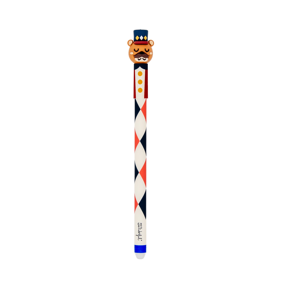 Boli borrable BO-BO tinta azul grosor 0,7mm regalo original de Mr. Wonderful