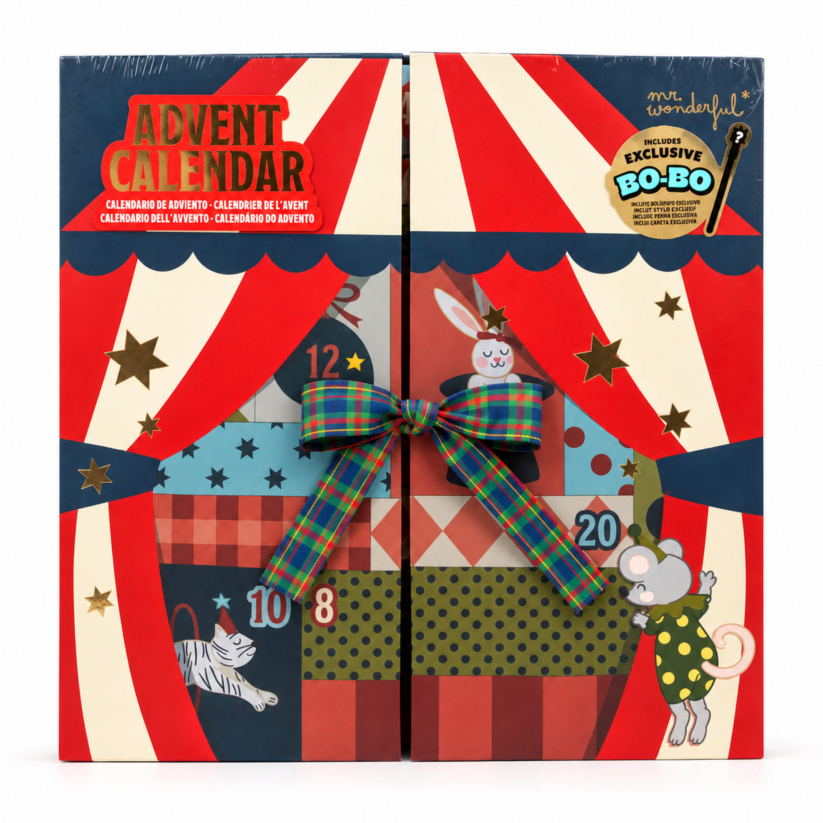 Calendario de Adviento Circus con 24 sorpresas Mr. Wonderful