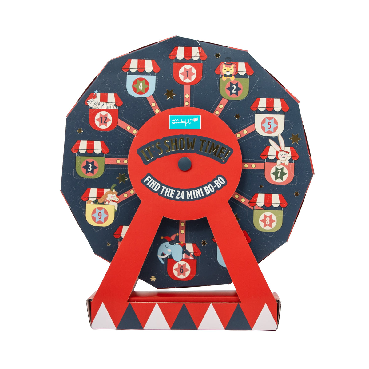 Calendario de Adviento en forma de noria Mr. Wonderful