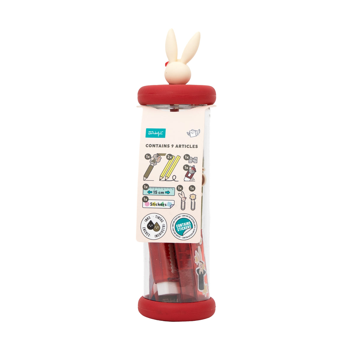 Writing Set with Charm - Circus